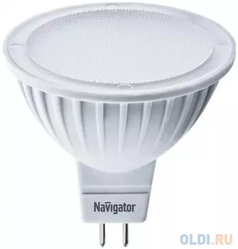Лампа светодиодная рефлекторная Navigator NLL-MR16-5-230-4K-GU5.3 ( 94 129) GU5.3 5W 4000K