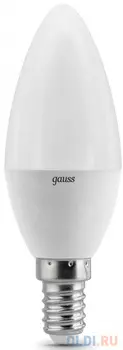 Лампа светодиодная свеча Gauss 103101107-D E14 7W 3000K