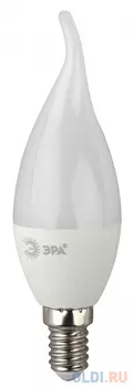 Лампа светодиодная свеча на ветру Эра BXS-5w-840-E14 E14 5W 4000K Б0027968