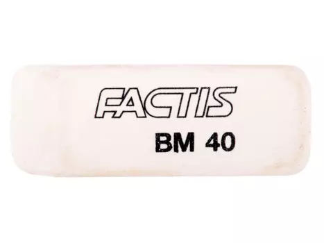 Ластик Factis BM40 1 шт прямоугольный