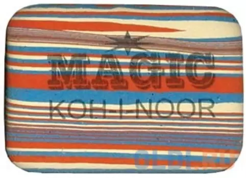 Ластик Koh-i-Noor MAGIC 1 шт прямоугольный 6516/30