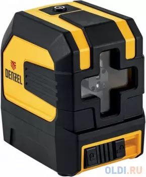 Лазерный уровень LX 02 Red, 20 м, 635 нм, резьба 1/4"// Denzel