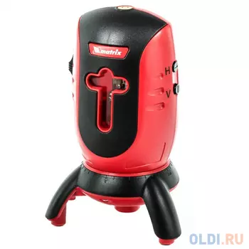 Лазерный уровень ML01, 10м, ±0,5мм/1м, 650нм, 1 верт. 1 гор. пл., резьба 5/8"// Matrix