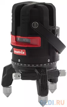 Лазерный уровень ML 05 Red, 20 м, 635 нм, резьба 5/8"// Matrix