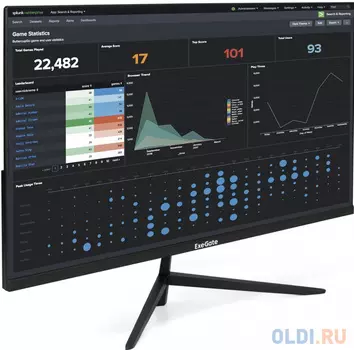 LCD ExeGate 27" EZ2707TA ProSmart {IPS 1920x1080 75Hz 5ms 250cd 1000:1 178/178 D-Sub HDMI DisplayPort VESA} [EX297649RUS]