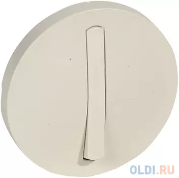 Legrand 066297 Лицевая панель - Программа Celiane - выключатель 1-полюсный / переключатель Кат. № 0 670 01/02/31/32 с тонкой клавишей - слоновая кость