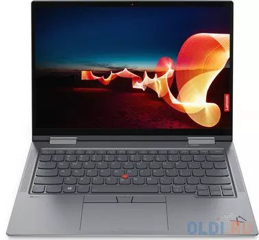 Lenovo ThinkPad X1 Yoga G6 [20XY00BBUS] (КЛАВ.РУС.ГРАВ.) Grey 14" {WUXGA IPS TS i7-1165G7/16Gb/512Gb SSD/W11Pro + Pen}