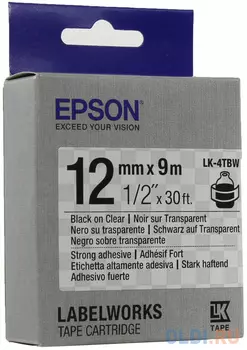 Лента Epson LK-4TBW C53S654015