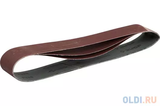 Лента шлифовальная бесконечная ЗУБР 35546-320 МАСТЕР для зтшм-150/686 P320 50х686мм 3шт.