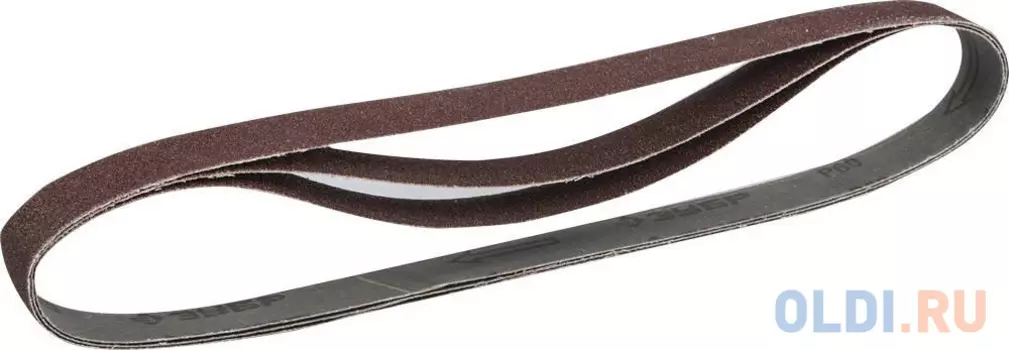 Лента шлифовальная бесконечная ЗУБР 35547-060 МАСТЕР для зшс-330 основа-х/б ткань 25х762мм P60 3шт