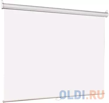 [LEP-100102] Настенный экран Lumien Eco Picture 180х180 см Matte White, восьмигранный корпус, возм. потолочн-настенного крепления (ТРЕУГОЛЬНАЯ уп)