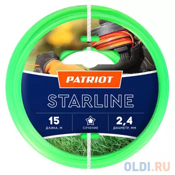 Леска Patriot Starline d2.4мм L15м 805201061