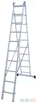 Лестница Новая Высота NV1220 алюминий двухсекционнаясекц. 10ступ. (1220210Y)