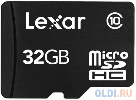 LEXAR 32GB High-Performance C10 microSDHC UHS-I, up to 80MB/s read
