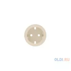 Лицевая панель Legrand Celiane для розетки 2К+З слоновая кость 66227