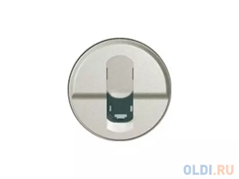Лицевая панель Legrand Celiane для розетки RJ45 титан 68551