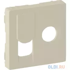 Лицевая панель Legrand Valena Life для розетки TV-RJ45 слоновая кость 754831
