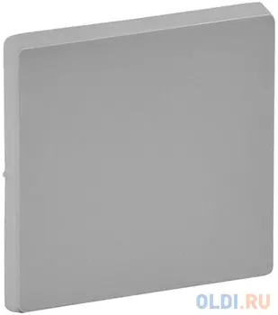 Лицевая панель Legrand Valena Life для выключателя 1-клавишного алюминий 755002
