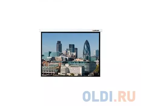 [LMC-100125] Экран настенный Lumien Master Control 220х220 см Matte White FiberGlass LMC-100125 с электроприводом
