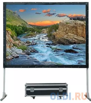 [LMF-100102] Экран Lumien Master Fold 199x260 см (120"), (раб. область 183х244 см) Matte White черн. кайма по периметру 4:3