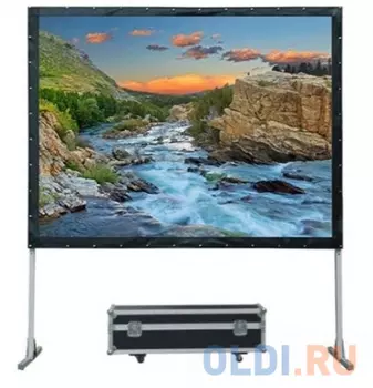 [LMF-100126] Экран Lumien Master Fold 218x339 см (150"), (раб. область 202x323 см) Matte White черн. кайма по периметру 16:10