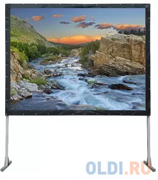 [LMF-100133] Экран Lumien Master Fold 266x461 см (200"), (раб. область 249х443 см) Front Projection + Rear Projection два полотна в комплекте, черн. кайма по периметру 16:9