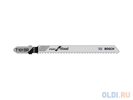 Лобзиковая пилка Bosch T101BR HCS 5шт