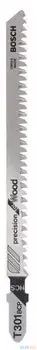 Лобзиковая пилка Bosch T 301 BCP HCS 5шт 2608633A37