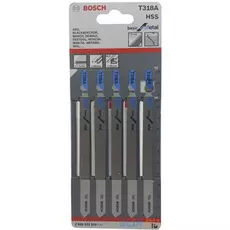Лобзиковая пилка Bosch T 318 А HSS 5шт 2608631319