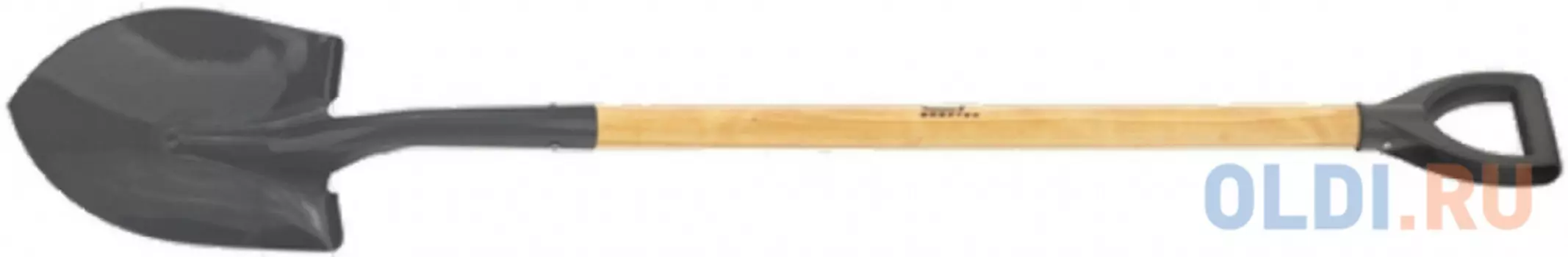 Лопата СИБРТЕХ 61456 штыковая для сыпучих грузов черенок