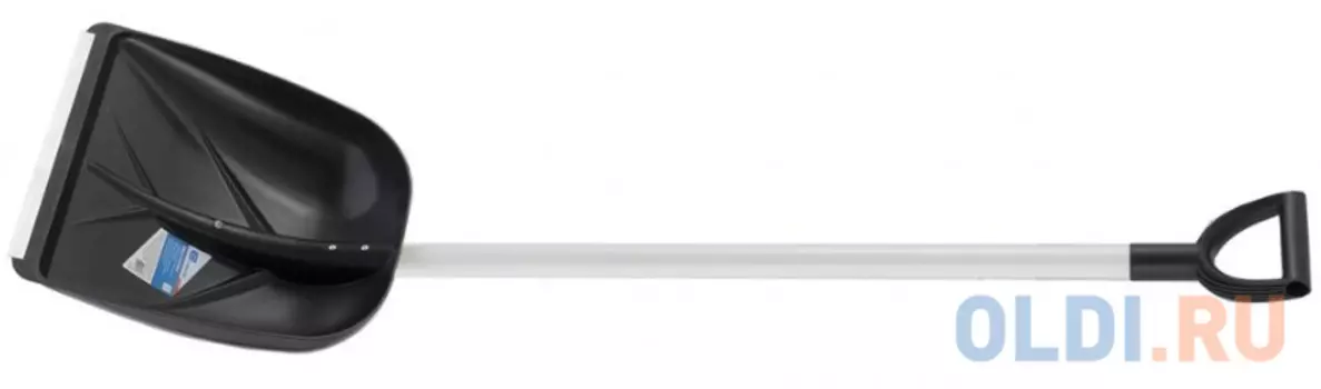 Лопата снеговая, 400х 380мм, алюминиевый черенок Россия// Сибртех