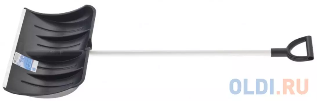 Лопата снеговая, 530х370мм,алюминиевый черенок Россия// Сибртех