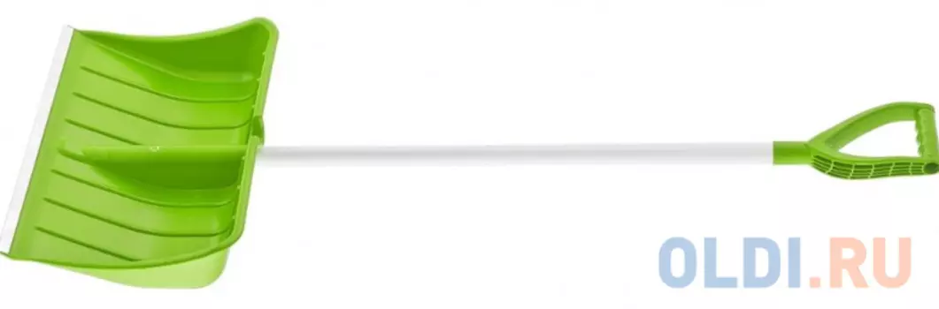 Лопата снеговая PROFI, 540 х 340 мм,алюминиевый черенок Россия// Сибртех