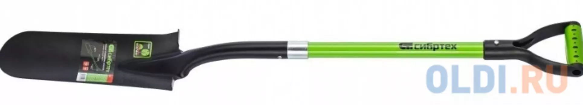 Лопата траншейная, фибергласовый черенок// Сибртех