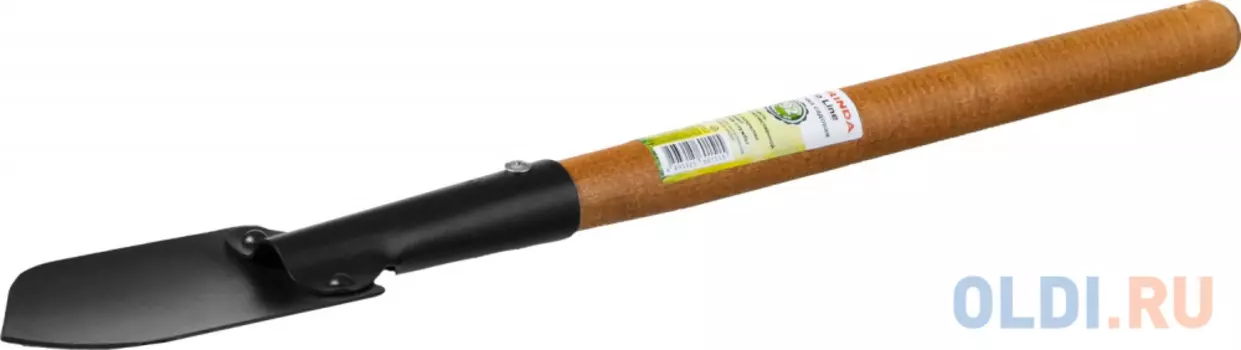 Лопаточка садовая "PROLine" с деревянной ручкой, GRINDA 421516, 125х92х560мм