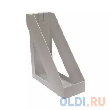 Лоток для бумаг БАЗИС, вертикальный , серый ЛТ31