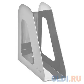 Лоток для бумаг ФАВОРИТ, вертикальный , серый ЛТ706