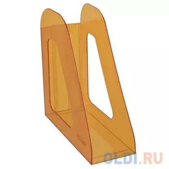 Лоток для бумаг ФАВОРИТ, вертикальный , тонированный /Манго/ ЛТ716
