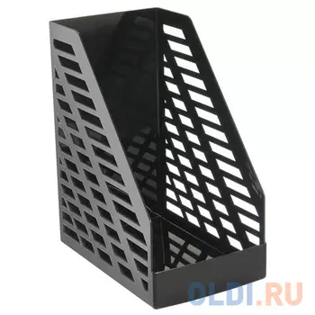 Лоток для бумаг STAMM, вертикальный , 16см., черный