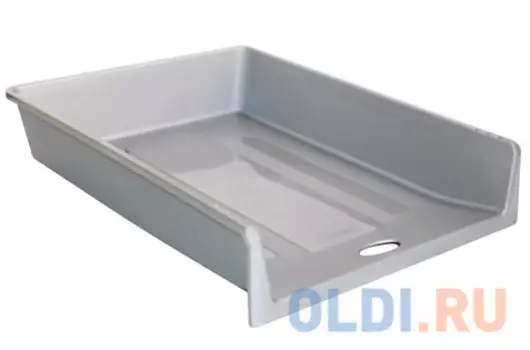 Лоток горизонтальный для бумаг СТАММ "1 в 1", серый, ЛТ151