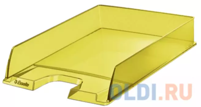 Лоток горизонтальный Esselte 626272 Colour`Ice 254x61x350мм желтый полистирол