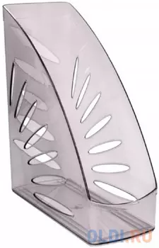 Лоток вертикальный Стамм ЛТ353 Тропик 263x245x110мм серый тонированный пластик