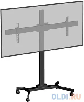 [M263VC] Мобильная стойка 2х1 для видеоконференций Wize M263VC для дисплеев 32 46, Max VESA 400х400, высота 183 см,вертикальная регулировка, регулируе