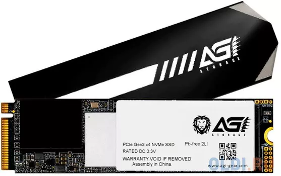 M.2 2280 256GB AGI AI218 Client SSD PCIe Gen 3x4 3D TLC (AGI256GIMAI218) (611719)