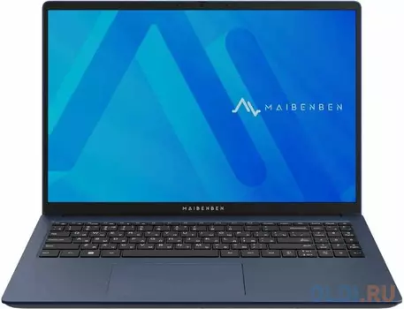 MAIBENBEN Medio M645 Ryzen 5 4600H 16Gb SSD 512Gb AMD Radeon Graphics 16 WUXGA IPS Cam 45.6Вт*ч Linux Синий M6451SF0LURE0