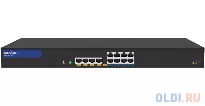 Maipu IGW500-200 internet gateway, integrated Routing, Switching, Security, Access Controlle, 12*1000M Base-T(Controller Mode: 64 Units AP; Gateway Mo
