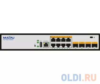 Maipu S3330-12TXP-AC (8*100/1000M, 4*10G SFP+ , 120W PoE&PoE+, 1*AC Power)