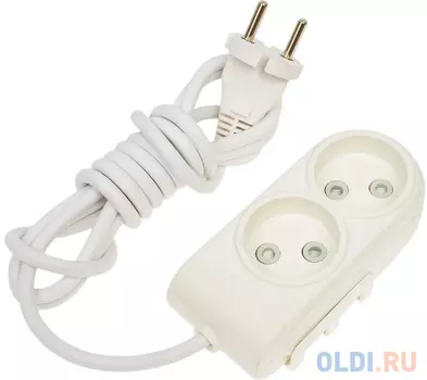 Makel Удлинитель 2х2м без заземл. 10А защ. шторки N2010031