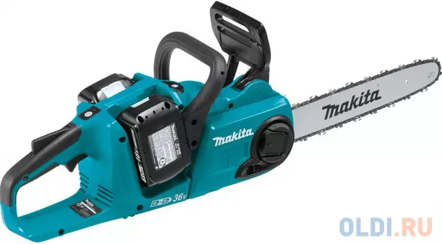 Makita Пила цепная аккум. LXT BL 2x18В, 14"/35см, 3/8", 1,1мм, 20м/с, XPT, (2xBL1850B, DC18SH) DUC353CT2