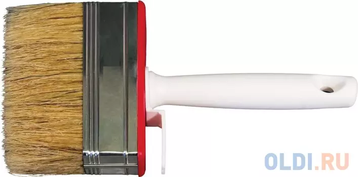 МАКЛОВИЦА 30 Х 70 ММ (6/240) НАТУР.ЩЕТИНА, ПЛАСТ.РУЧКА "KRAFOR"